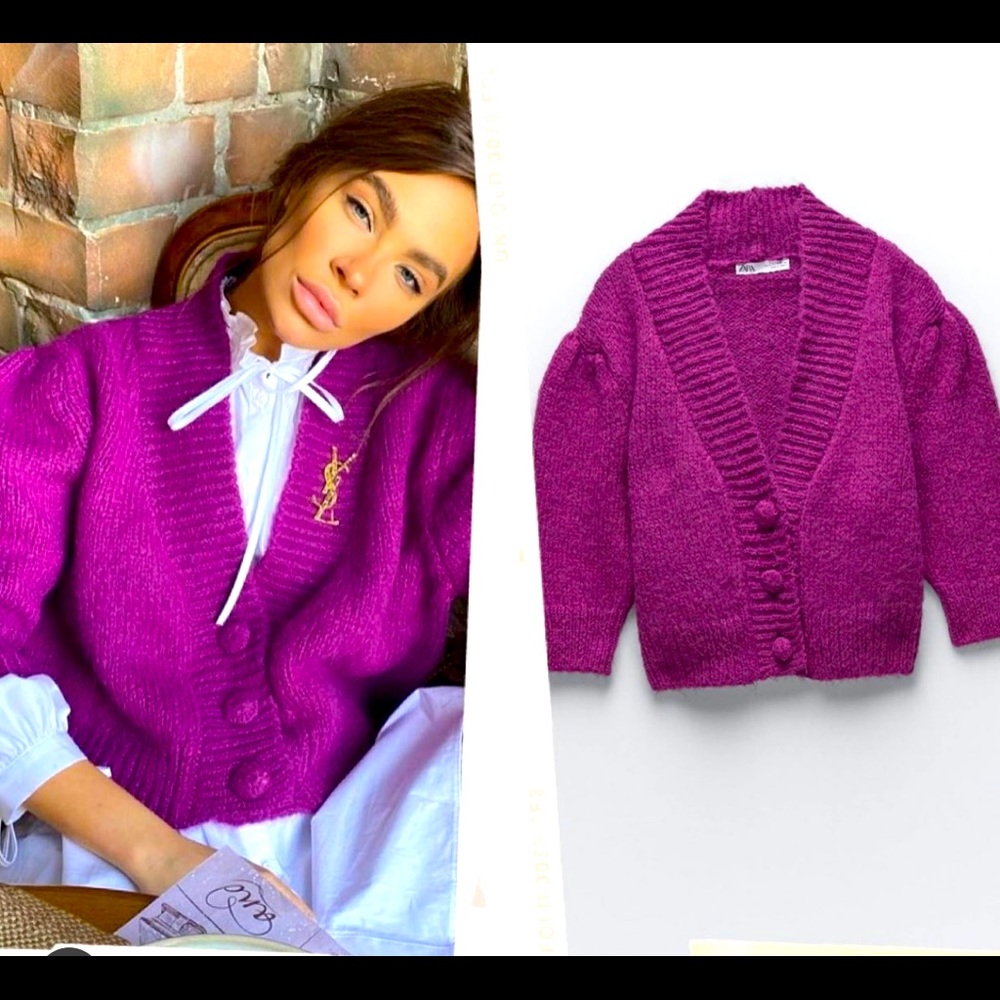 NWT zara cardigan size M